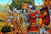 Batalla de Cocherel 1364. Fuerzas inglesas de John Jouel 