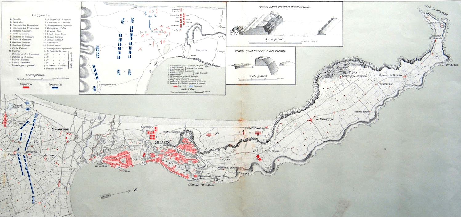 Asedio de Milazzo (171819) Arre caballo!