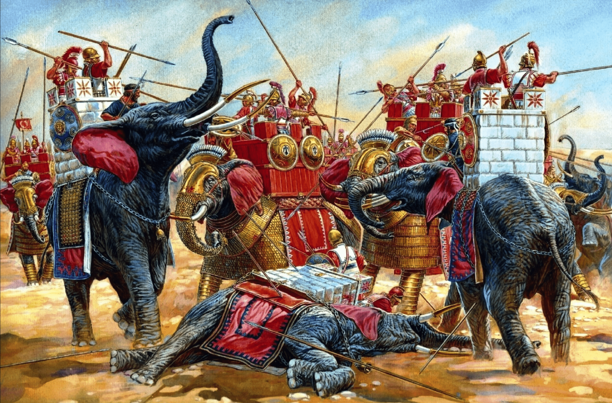 Batalla de Rafia (217 AC) - Arre caballo! image