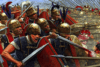 The Battle of Magnesia 190 AC. , las legiones atacan a la falange seleúcida. Autor Sean O`Brogain.