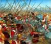 Batalla de Selasia: Macedonios contra espartanos. Autor Igor Dzis
