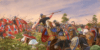 Batalla de Estrasburgo, nobles rompen el centro romano. Autor Igor Dzis