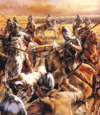 Batalla de Estrasburgo: Juliano al frente de los clibanarios