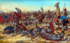 Batalla de Nísibis: legiones romanas contra los catafractas. Autor Igor Dzis
