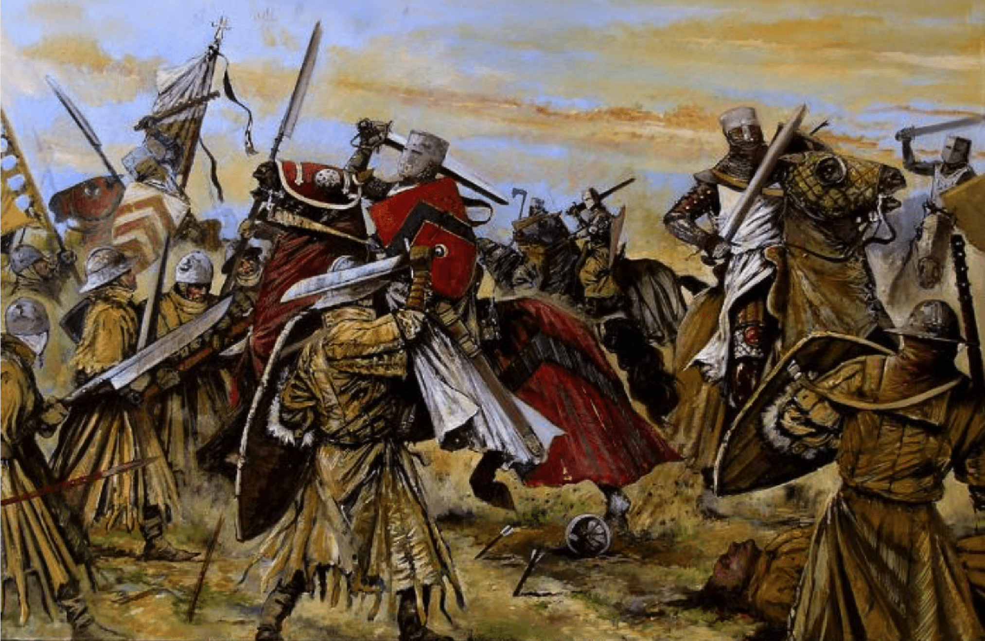 Сильный век 13. Битва при Бувине. Битва при Бувине 1214 год. Сражение при Бувине, 27 июля 1214 г.,.