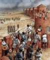 Belisario defendiendo Roma