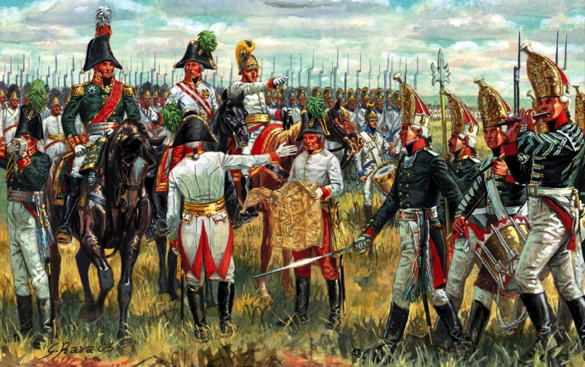 Campaña contra Austria 1805. Batalla de Austerlitz - Arre caballo!