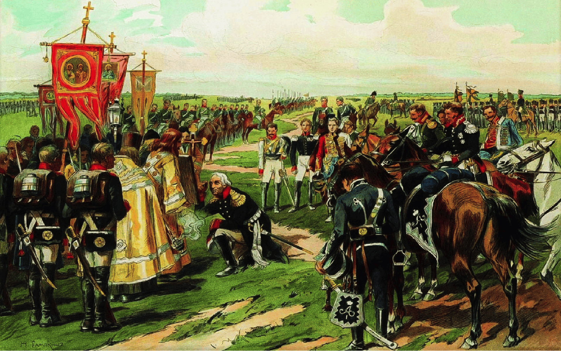 Batalla de Borodinó (7 de septiembre de 1812) Arre caballo!