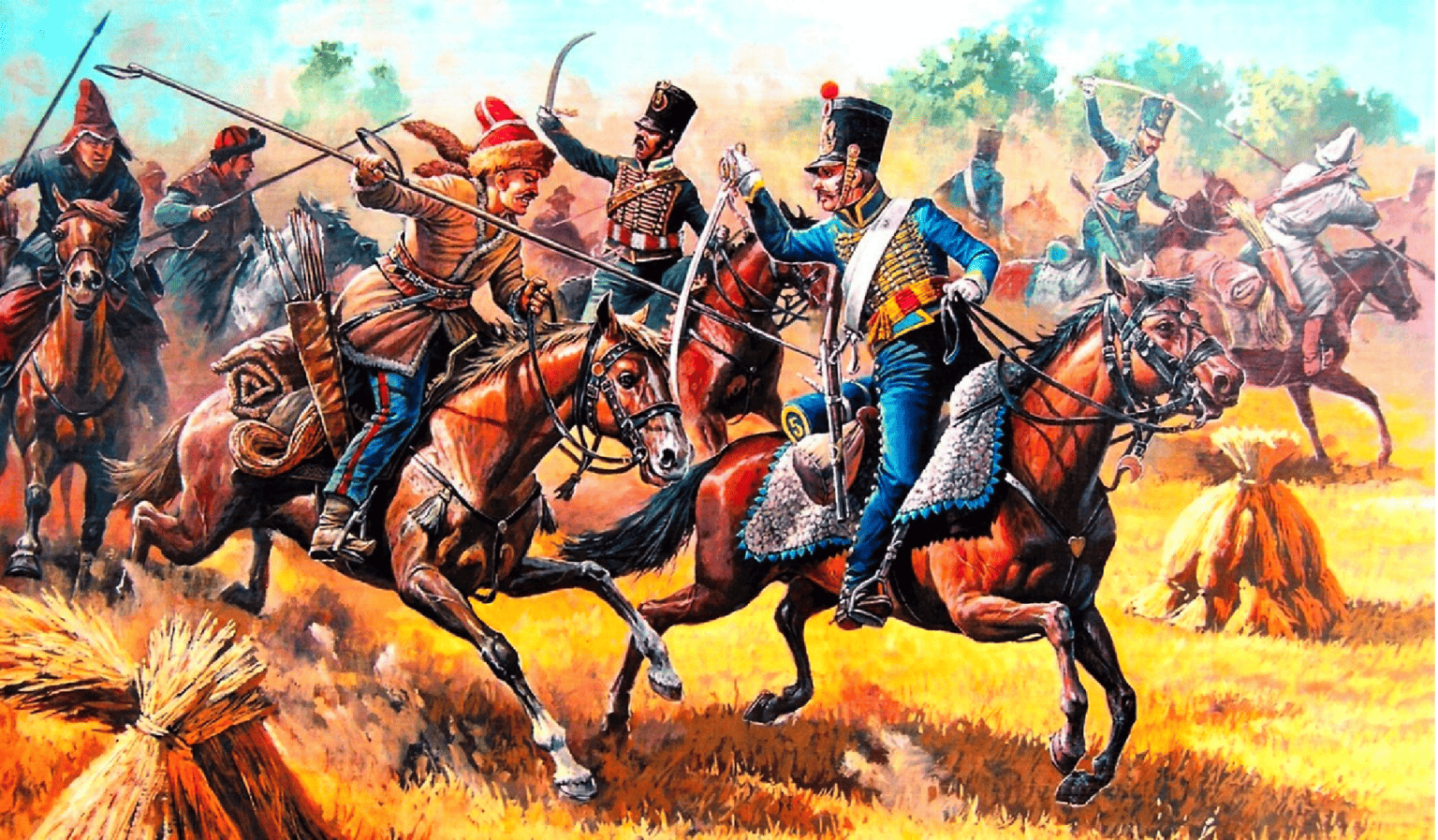 Primera batalla de Krasnoi (14 de agosto de 1812) Arre caballo!