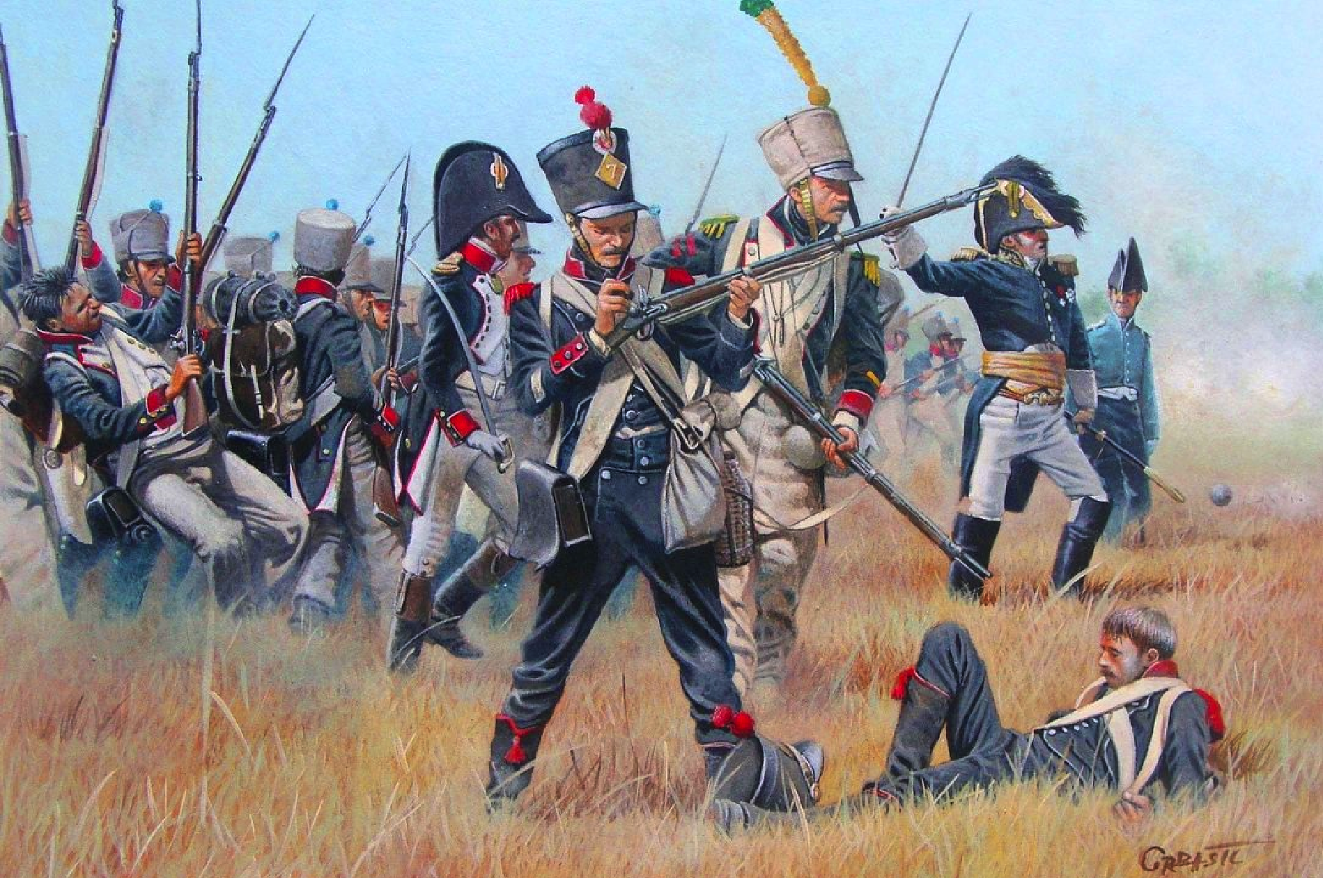 Batalla de Smolensko (16 al 18 de agosto de 1812) Arre caballo!