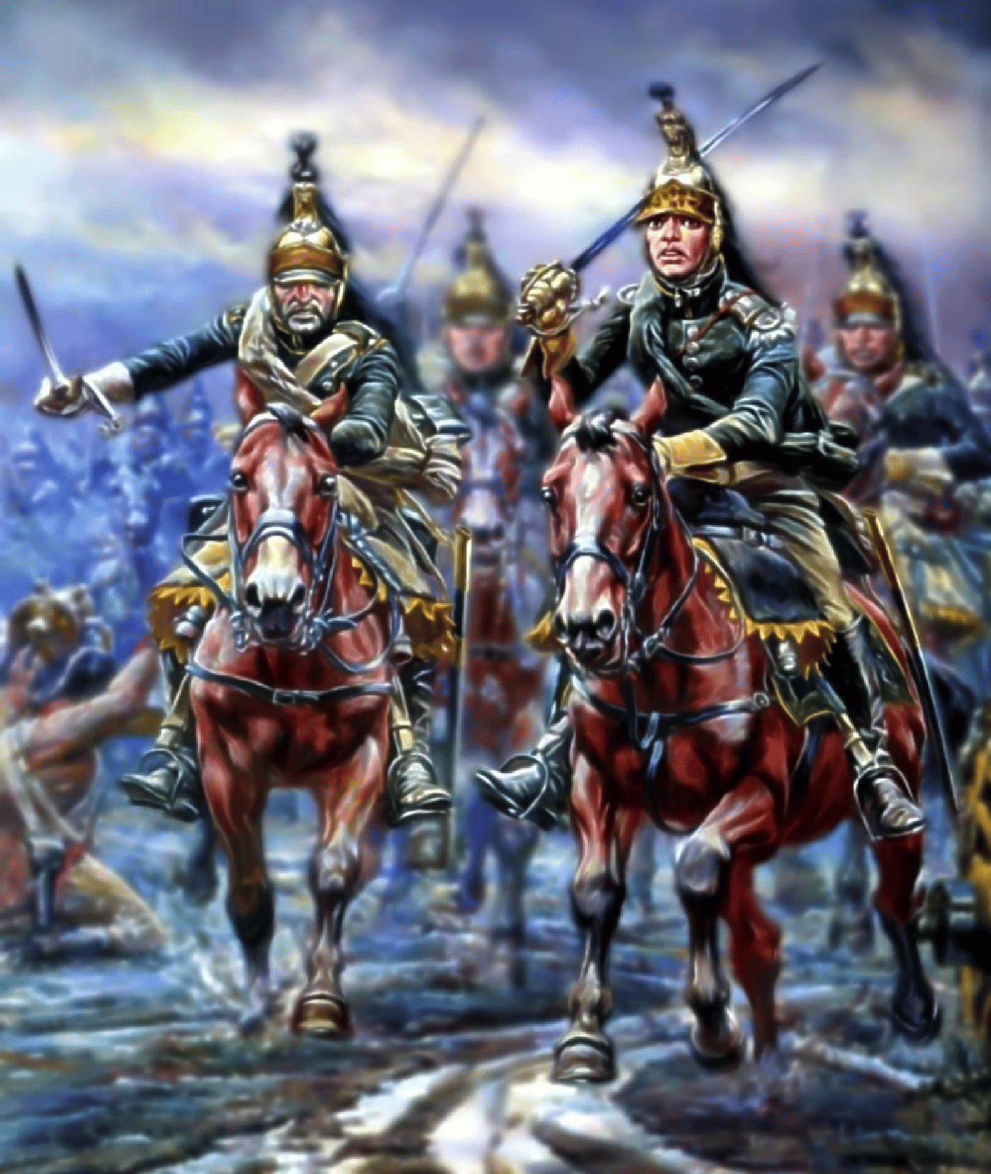 Batalla de Dresde (26 y 27 de agosto de 1813) Arre caballo!