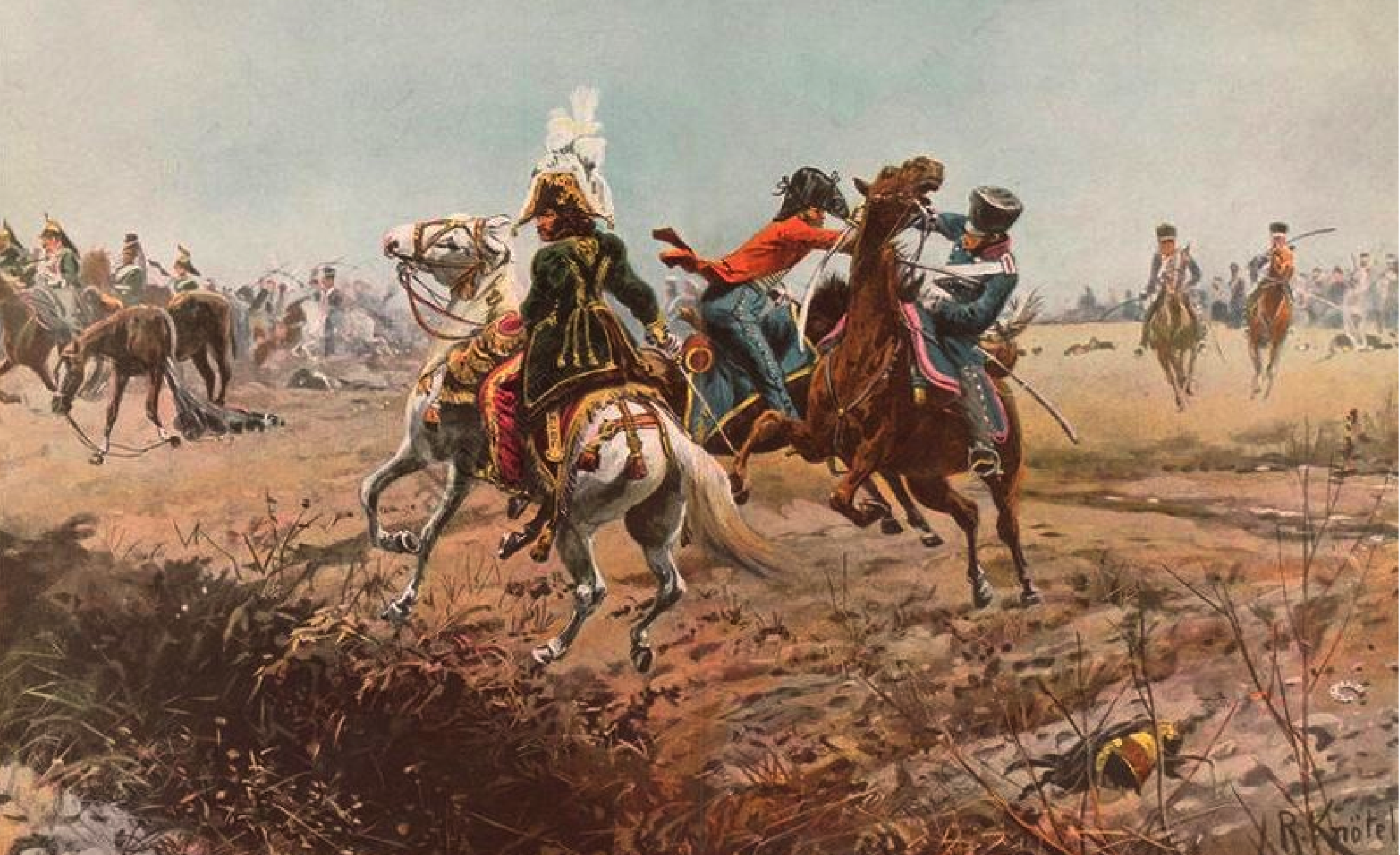 Batalla de Liebertwolkwitz (14 de octubre de 1813) Arre caballo!