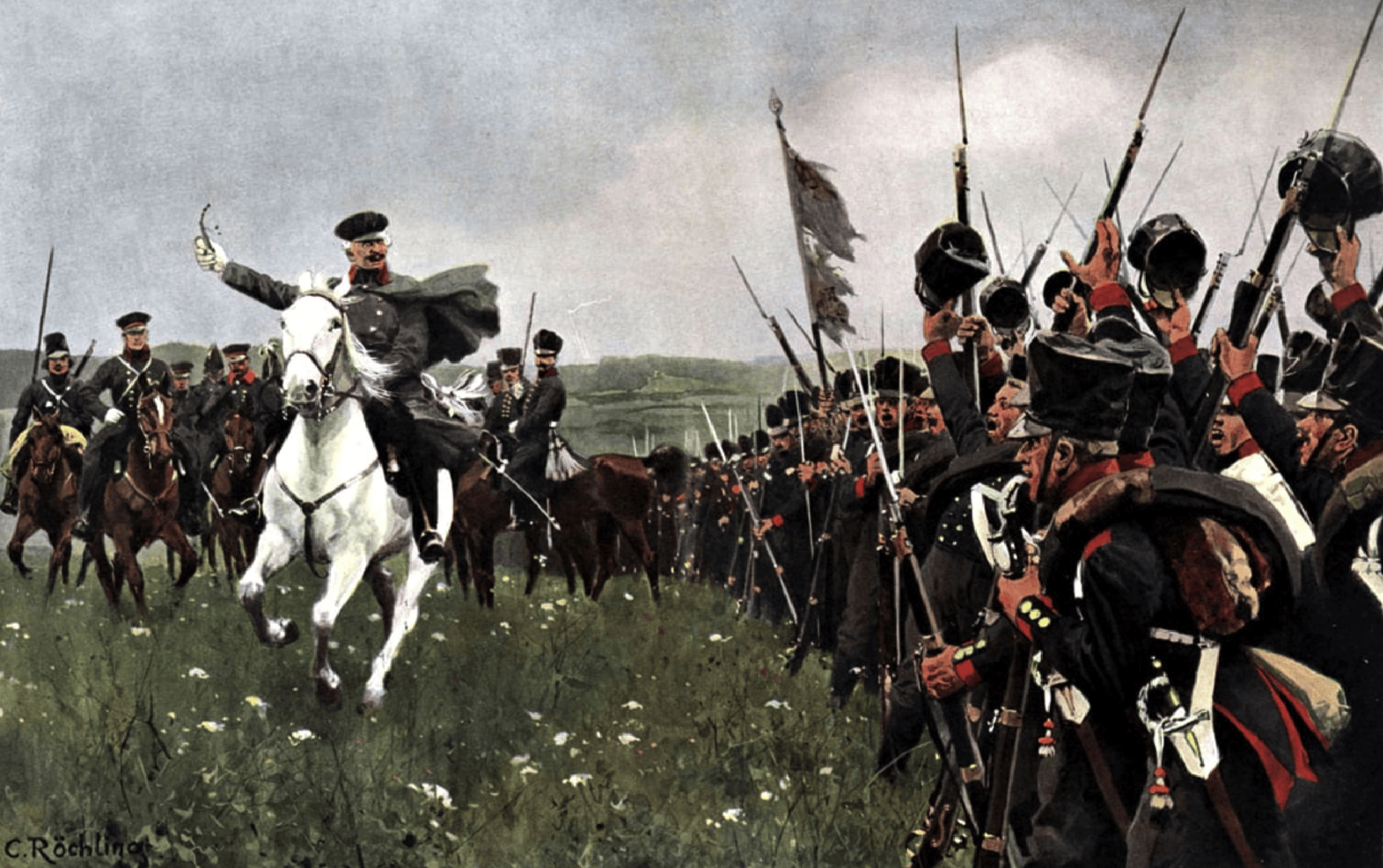 Batalla de Katzbach (26 de agosto de 1813) Arre caballo!