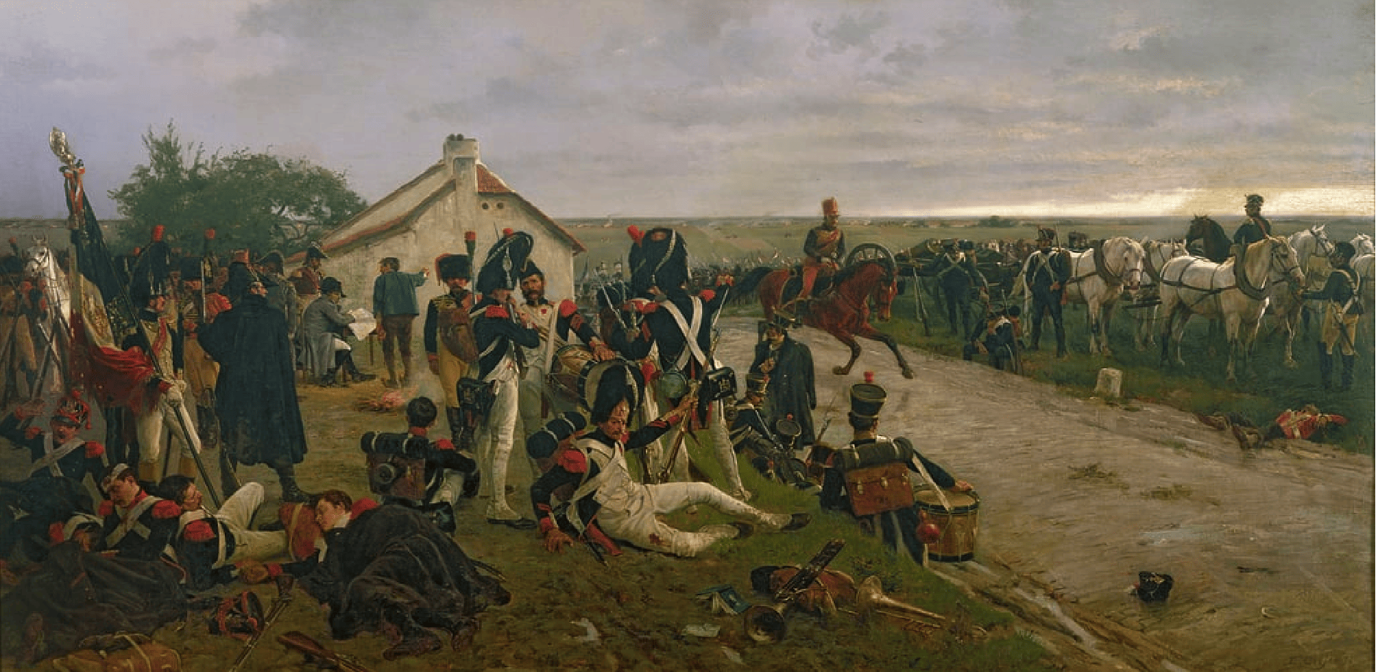 Batalla De Waterloo (18 De Junio De 1815). Movimientos Previos Y ...