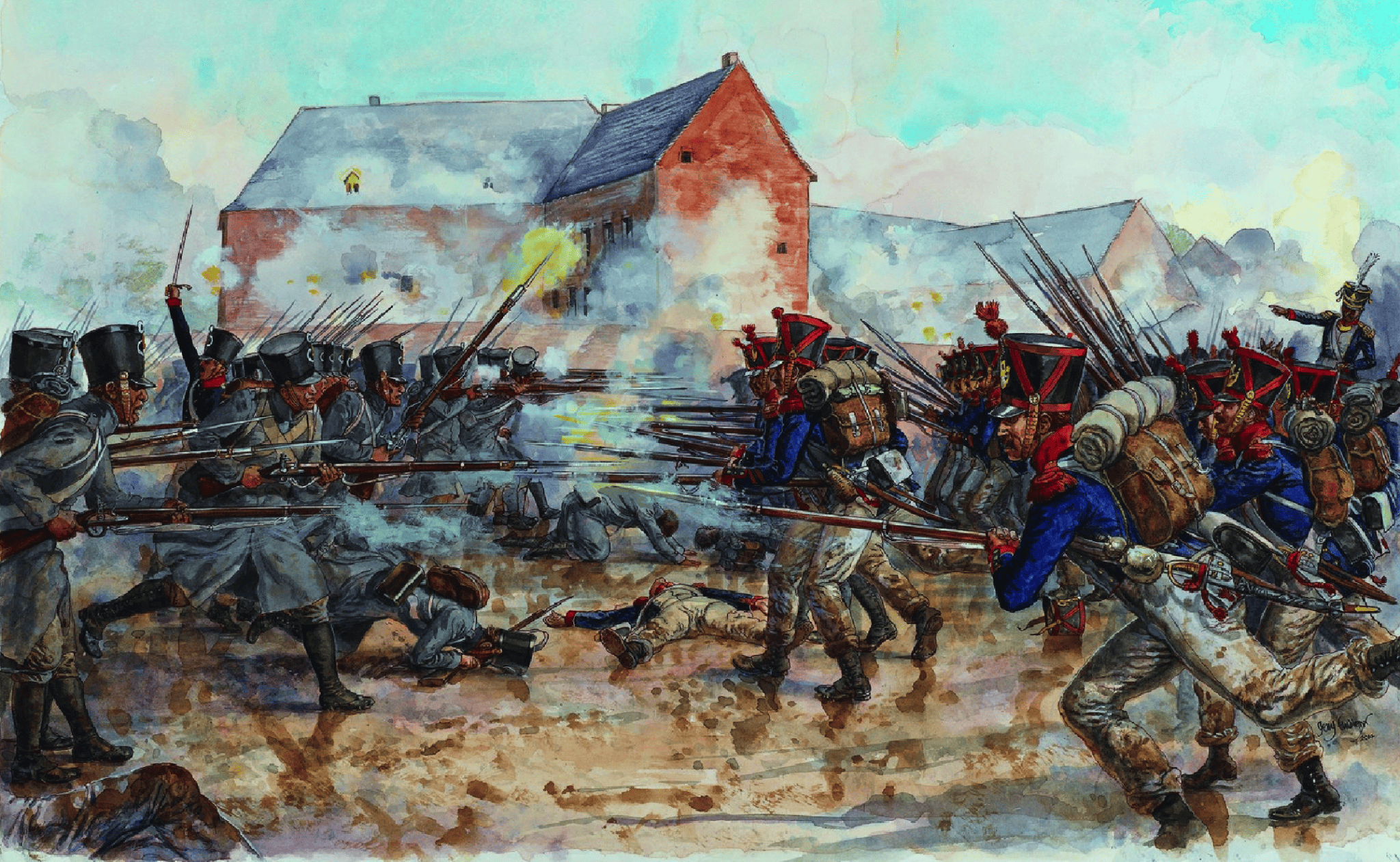 Batalla de Ligny (16 de junio de 1815) Arre caballo!